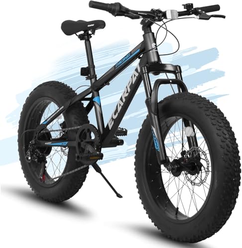 20 inch Kids Mountain Bike, 7-Speed with Mechanical Disc Brakes Front Suspension I5679