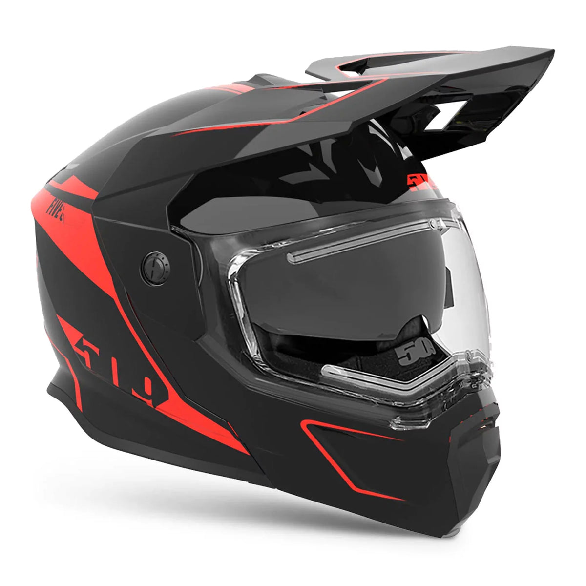 Black Aura Matte Large Modular Helmet T56086