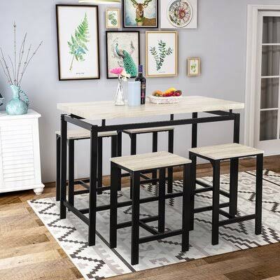 5 Piece Counter Height Dining Set D597143