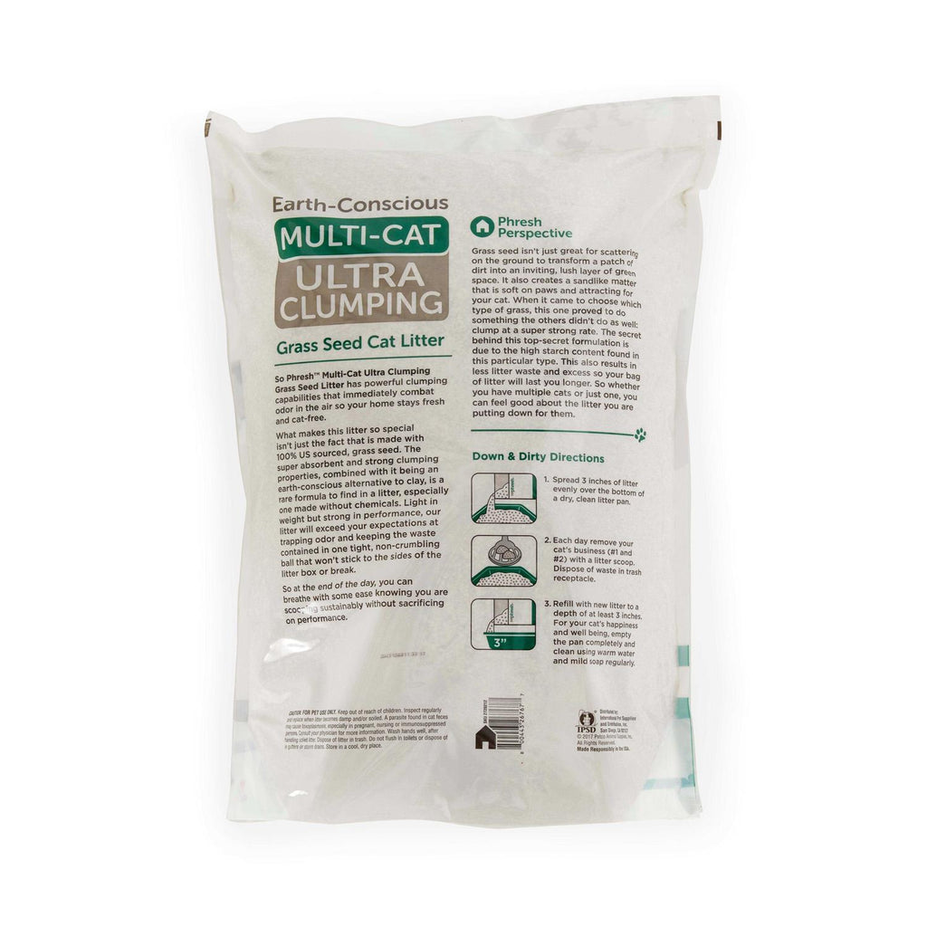 Extreme Clumping Scented Grass Seed Cat Litter M8304