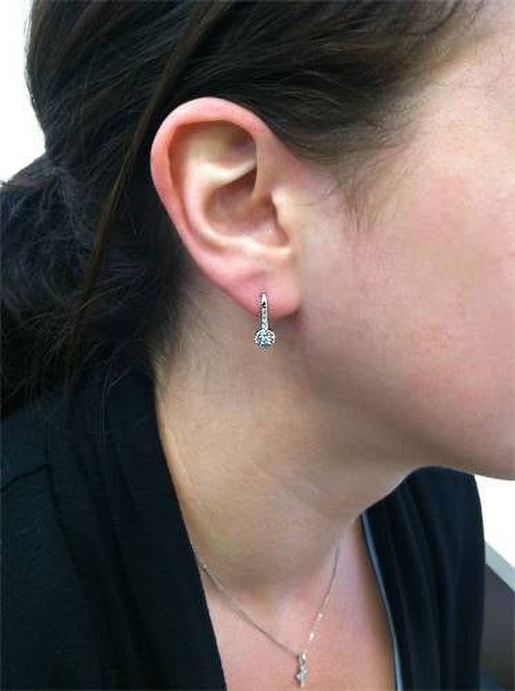 5/8ct Diamond Earrings White Gold H609138