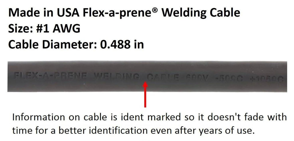 300 Amp Welding Leads Assembly Set with AWG Cable U458481