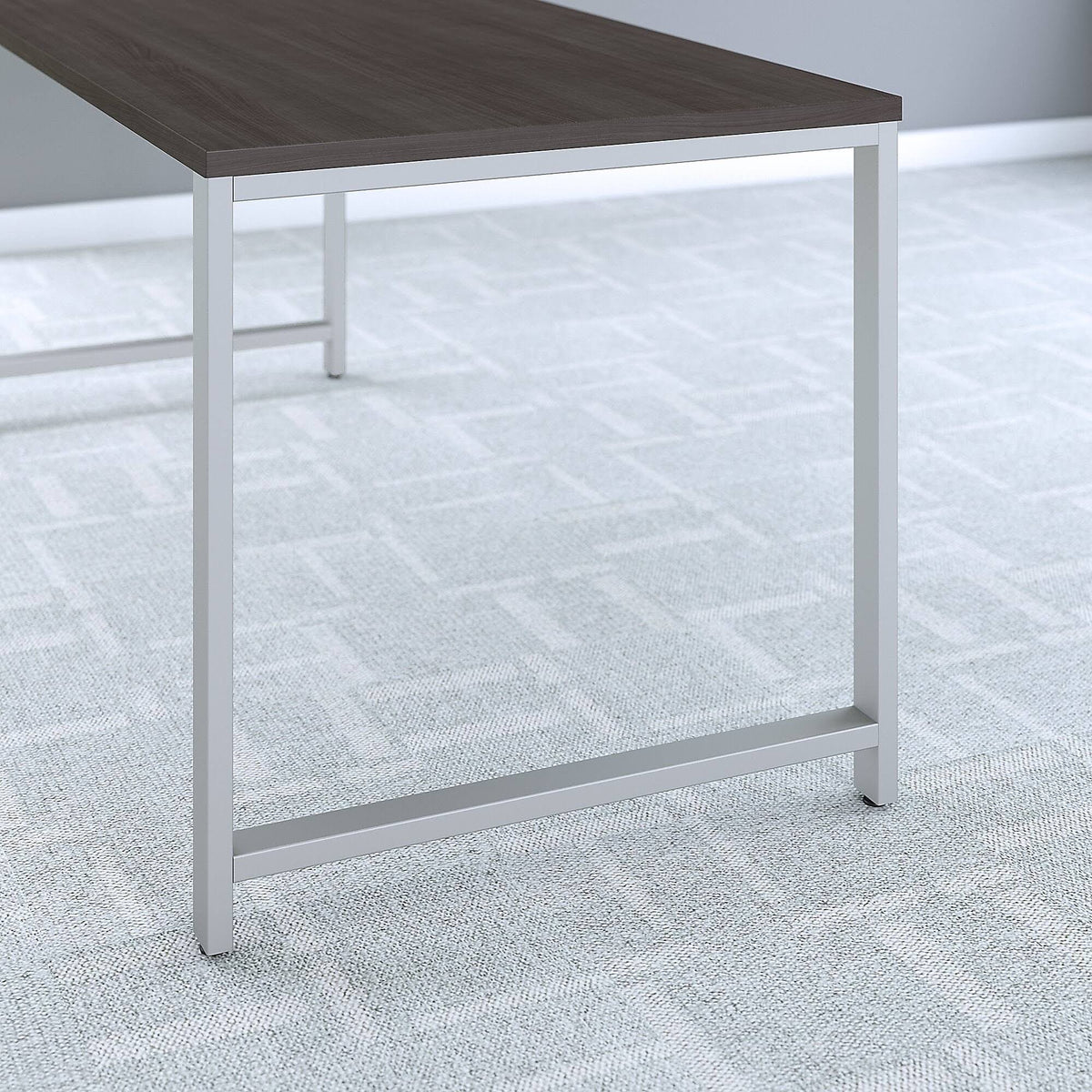60W x 30D Table Desk with 3 Drawer Mobile File Cabinet L599966