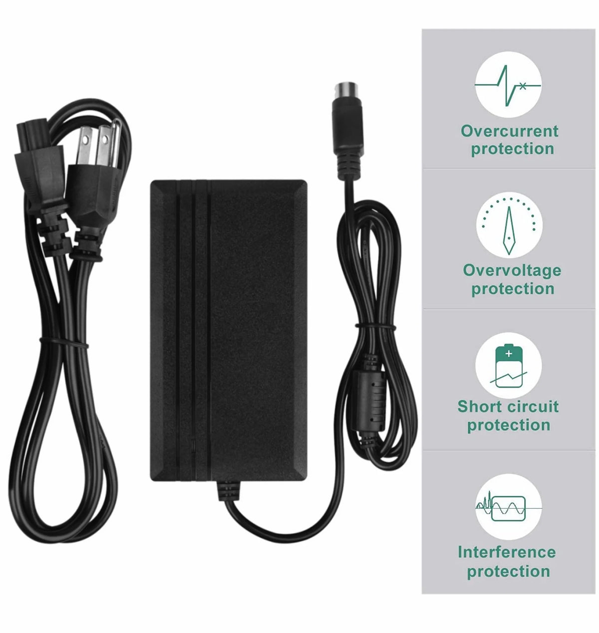 4-Pin DIN AC DC Adapter S3565