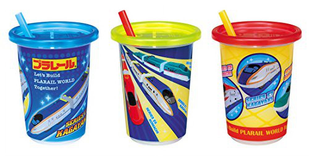 TOMY Fan Fan Party Straw Cup Plarail Set T2854