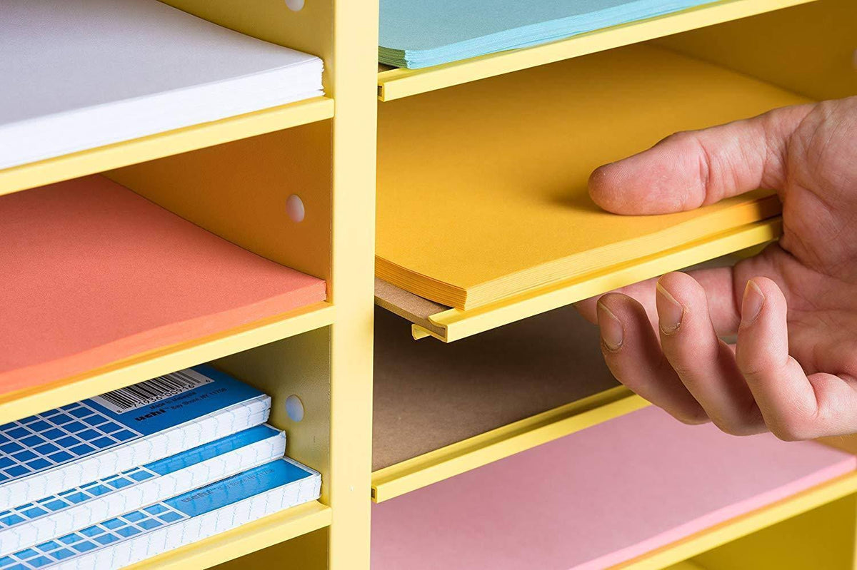 Yellow Wood Literature Organizer Z688