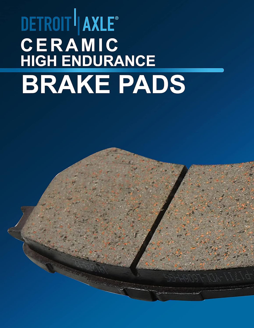 Rear Disc Rotors and Brake Pads 4pc Set R4696