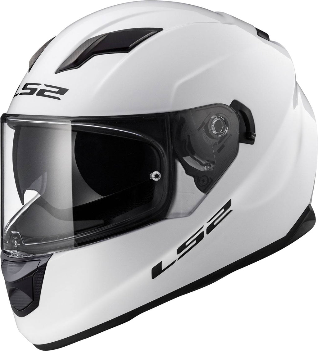 Solid White Motorcycle Helmet P224