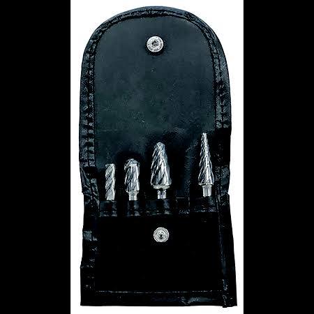 4 Piece Aluminum Burr Set S7444