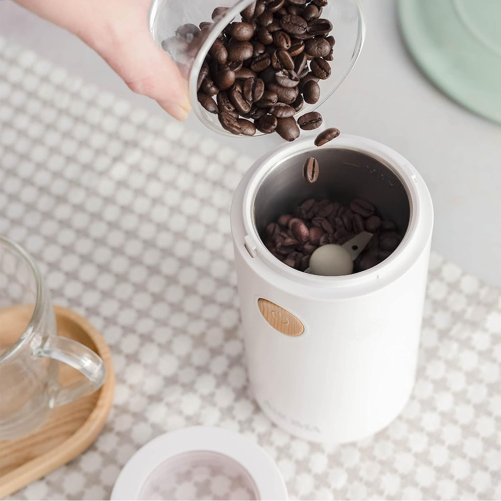 White 40g Mini Electric Coffee Grinder I430