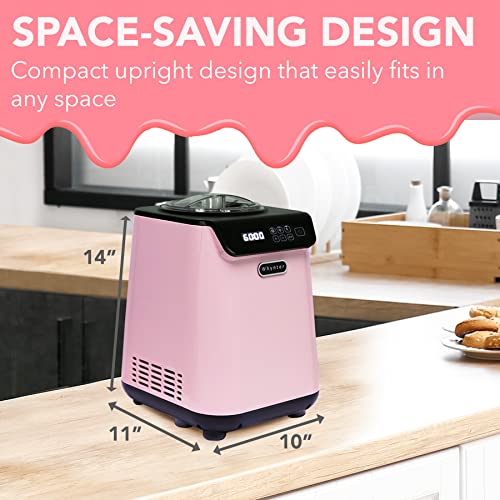 2.1 Qt. Stainless Steel Ice Cream Maker Y2512