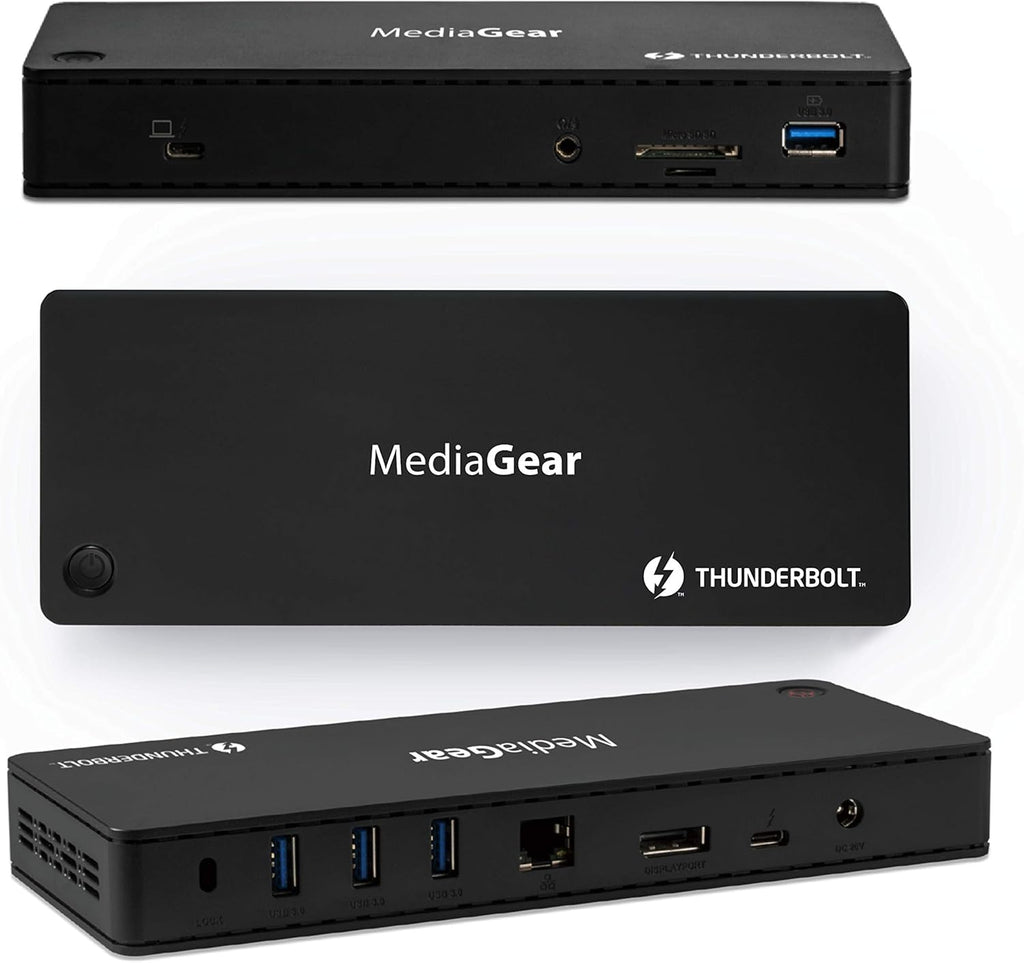 Thunderbolt 3 Dock with 4K 60Hz USB C DisplayPort 85W Power Delivery L605