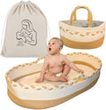 Baby Changing Basket with Thick Foam Mattress, Waterproof Cover, Storage Bag X2321