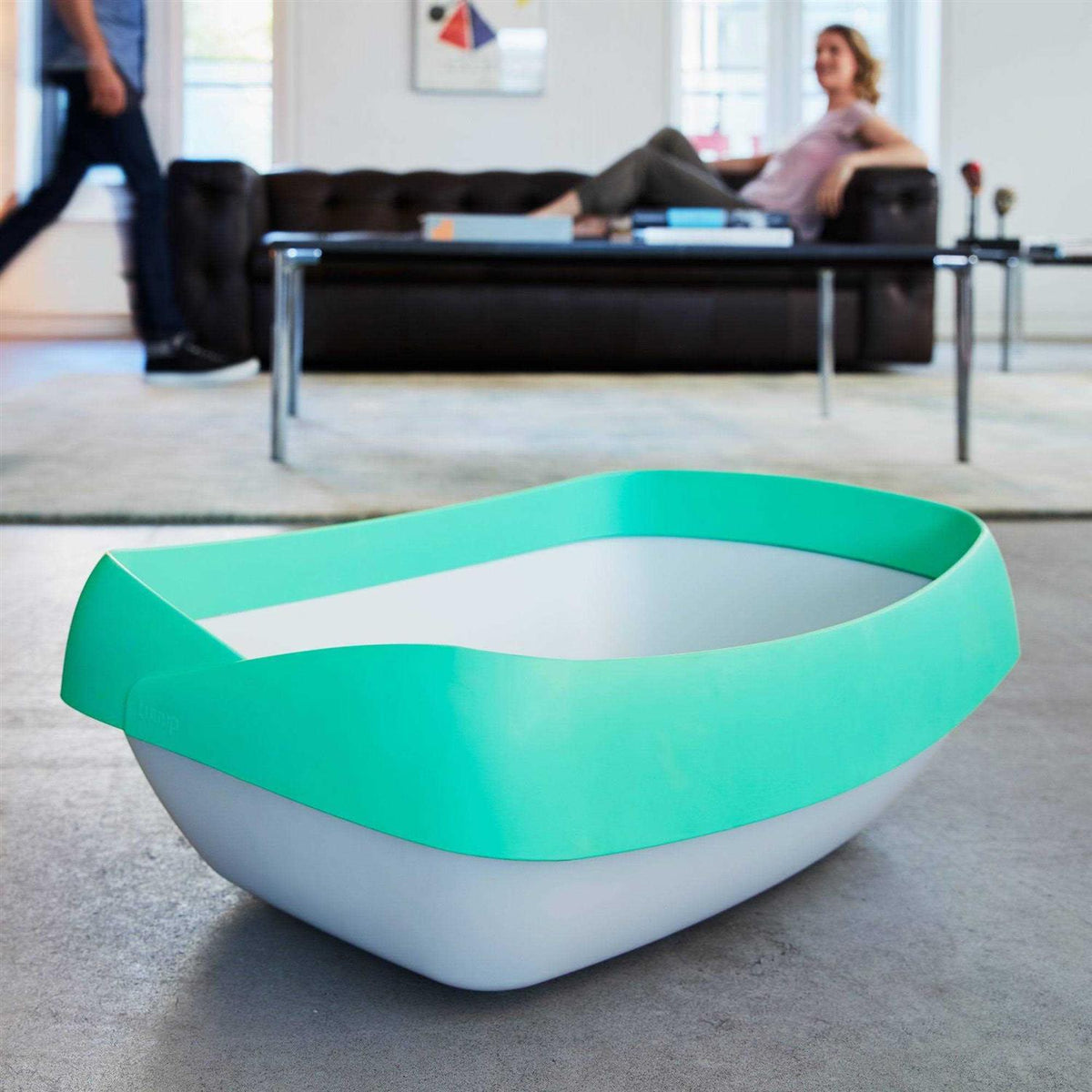 3 Sifting Tray Cat Litter Box with Non-Stick Coating A590