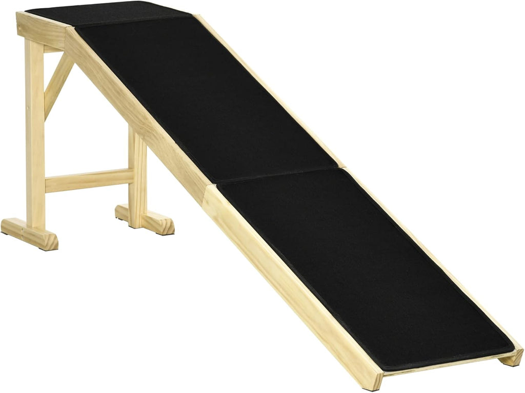 Brown Pet Ramp with Non-Slip Carpet Z615795