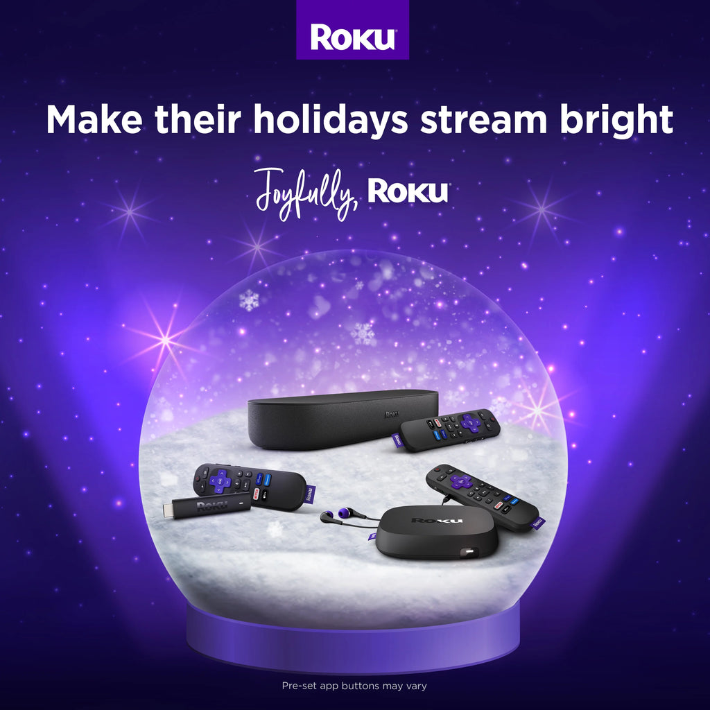 (2 pack) Roku Express 4K+ Streaming Player 4K/HD/HDR with Premium HDMI Cable Voice Remote K61769