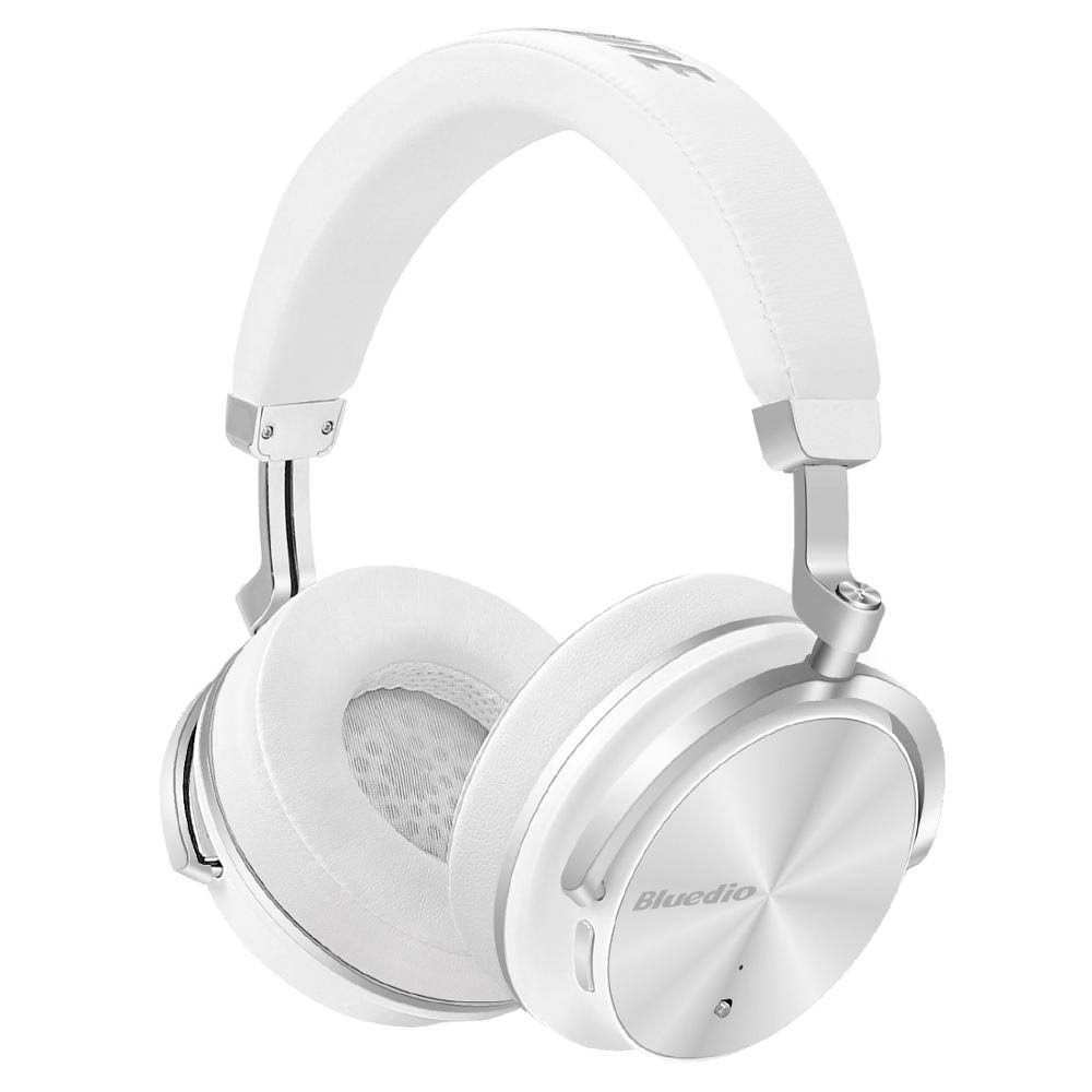 Active Noise Cancelling Over-Ear Wireless Bluetooth Headphones with Mic (Red) V492703