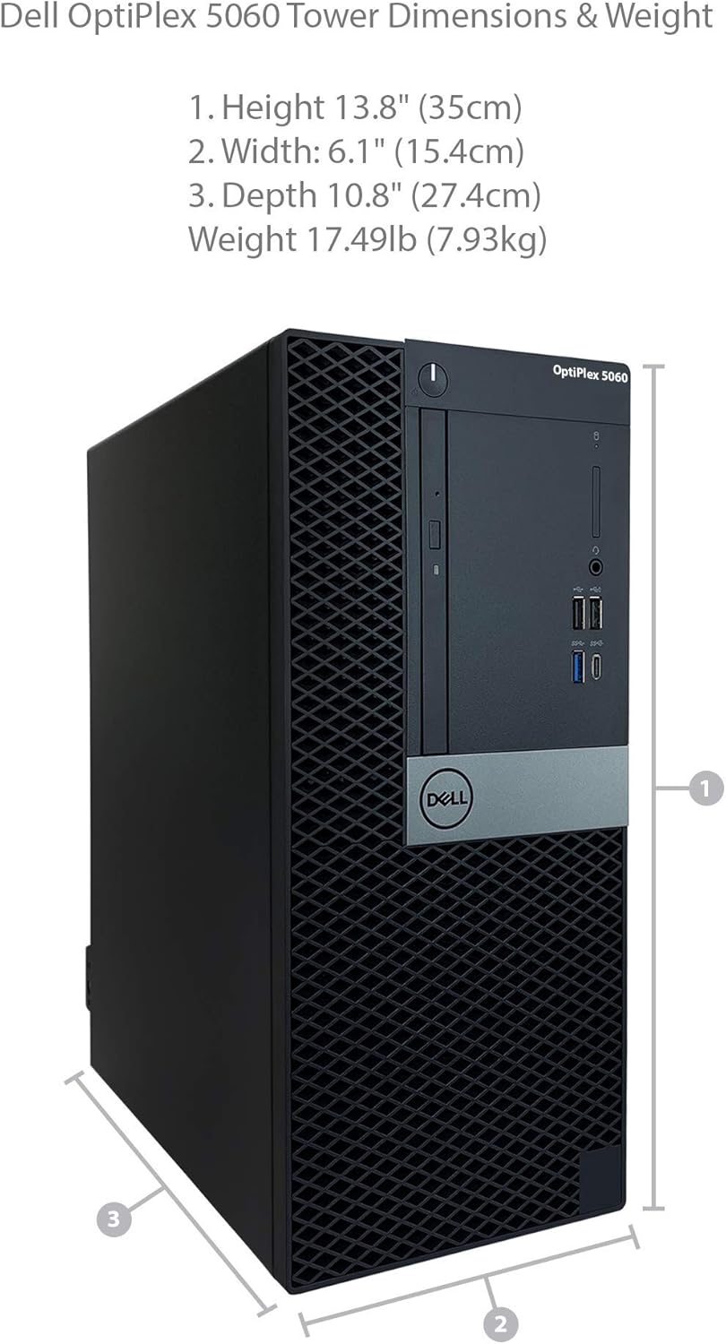 Tower Desktop Intel Core i7-8700 16GB DDR4 512GB SSD Windows 10 Pro L9393
