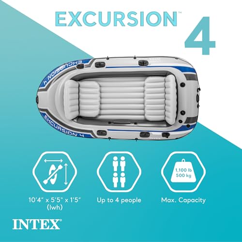Inflatable Boat with Oars and Pump U7439