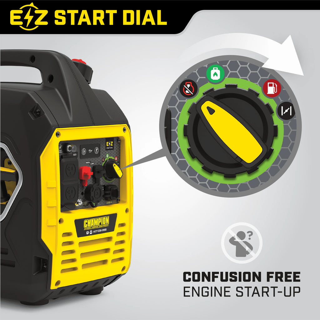 2000 Watt Dual Fuel Inverter Generator O188998