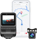 2K 1440P Front and Rear Dash Cam with WiFi GPS Night Vision M1535