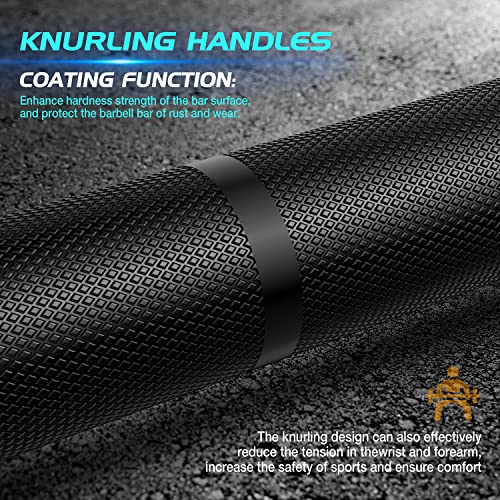 7-Foot Solid Iron Weighted Barbell F985