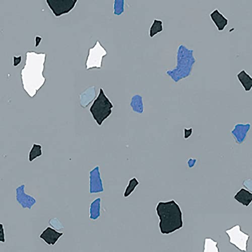 2.5 Car Kit Gray Garage Floor Coating with Gray Blend Decorative Color Chips S9765