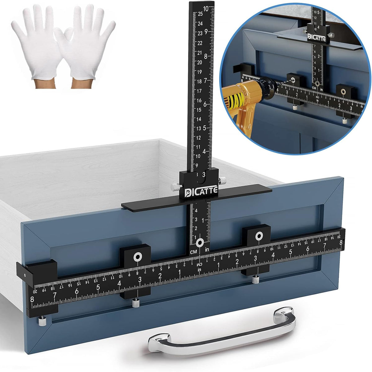 Thickened Aluminum Alloy Cabinet Hardware Jig L17825