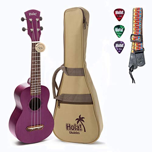 Natural Mahogany Soprano Ukulele Bundle with Padded Gig Bag R30452