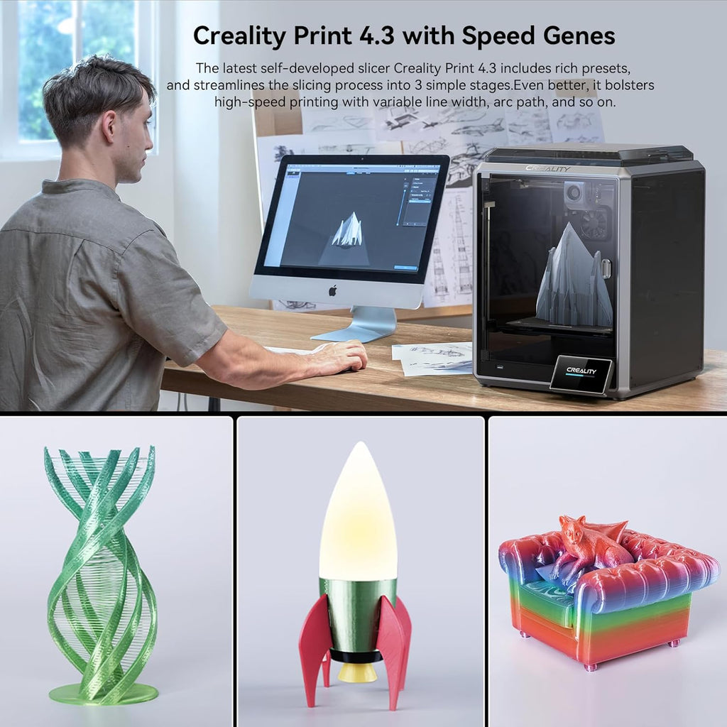 3D Printer Bundle with AI Camera E80101