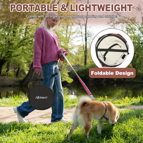 Black Small Foldable Pet Playpen with Carry Bag O937556
