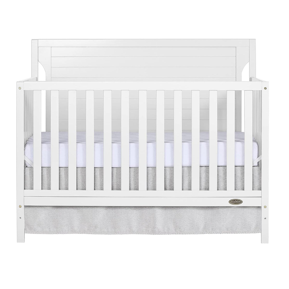 5-in-1 Convertible Crib in Pebble Grey Q851331
