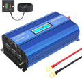 1500W Pure Sine Wave Power Inverter DC 12v to AC 110V-120V with Remote Control LCD Display Y95265