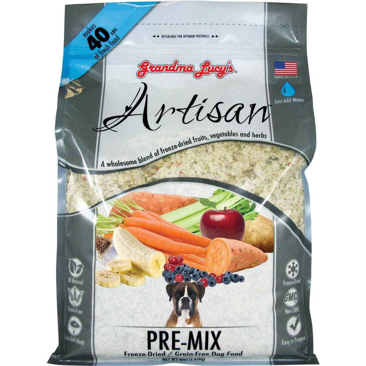 Grain-Free Freeze-Dried Dog Food Pre Mix W471