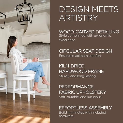 Reclaimed Oak Finish Ash Grey Fabric Upholstered Barstool with Back A15296