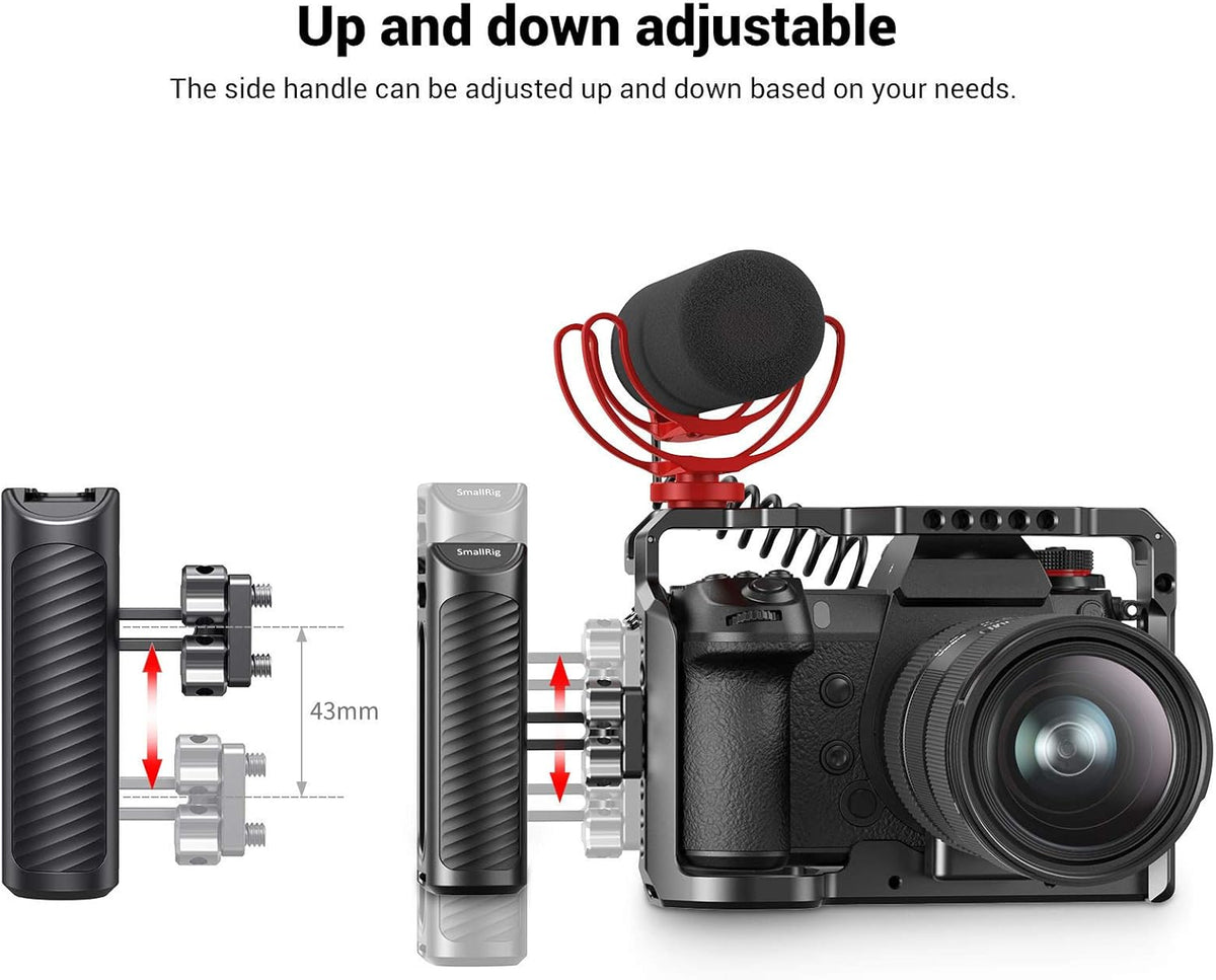 Aluminum NATO Side Handle Grip with Cold Shoe Mount E88706