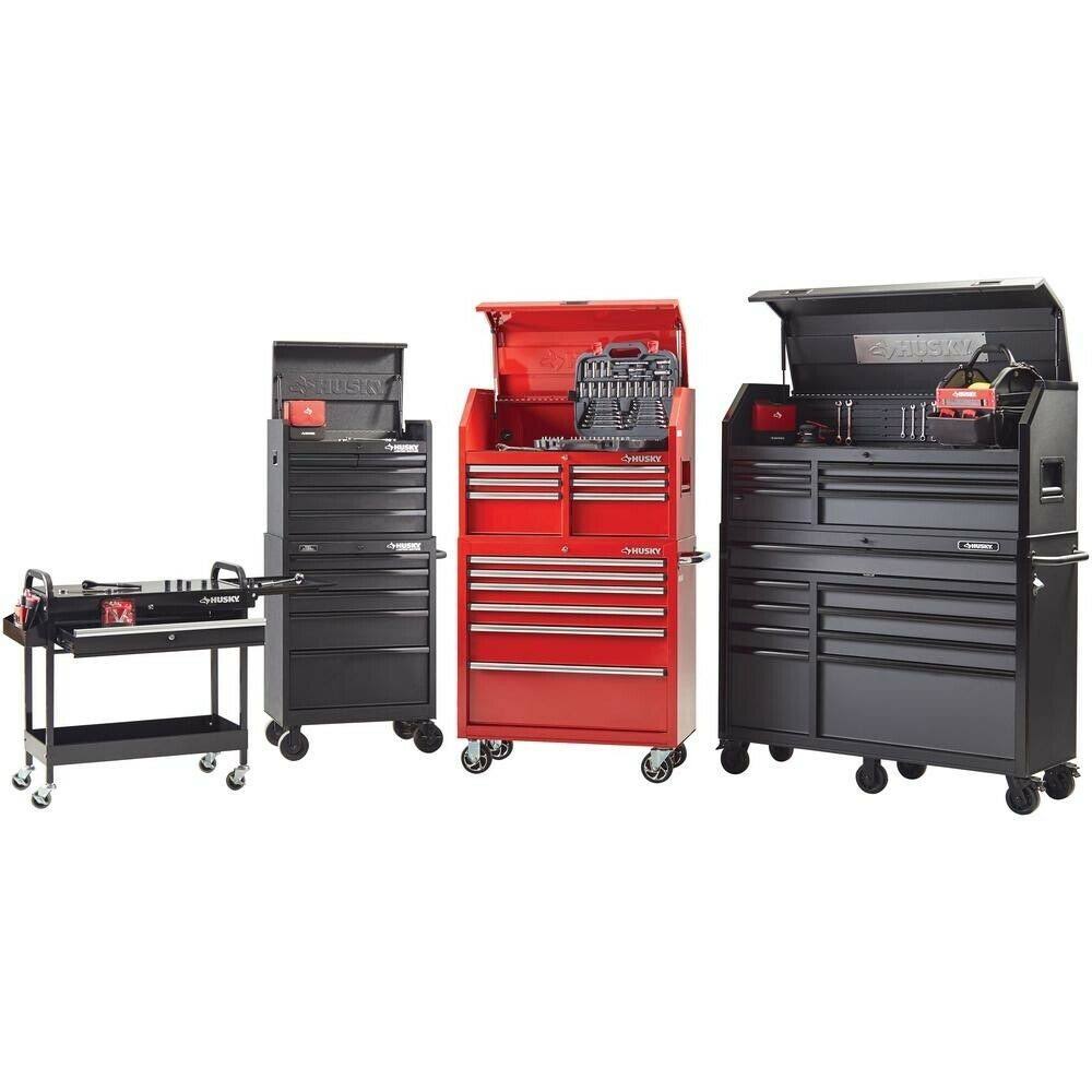 Black 1-Drawer Tool Utility Cart M757540