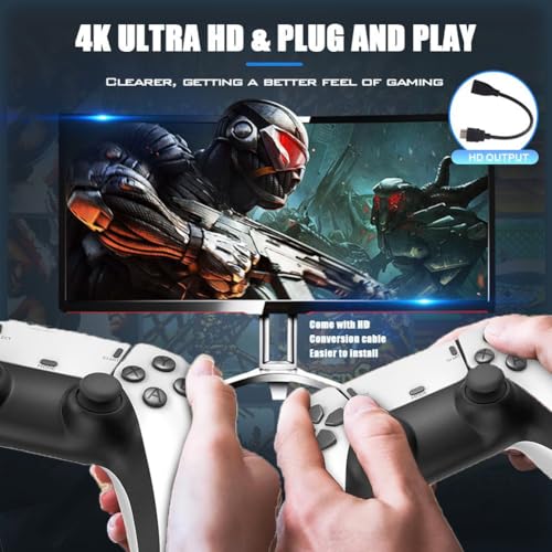 Retro Gaming Console with 20,000 Games and 2 Wireless Controllers C72730