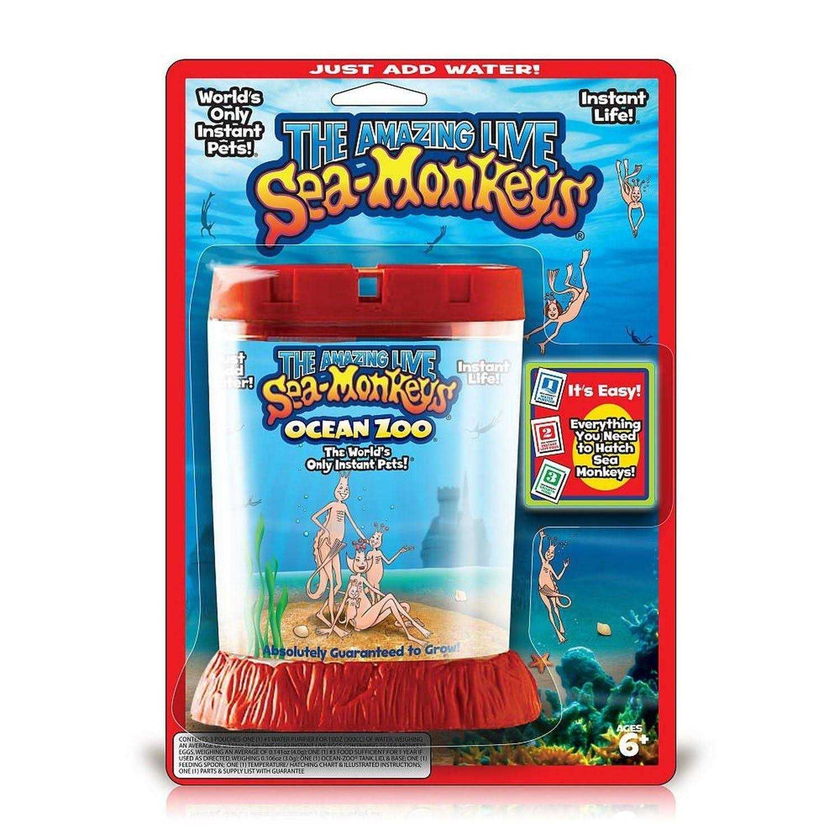 Sea Monkeys Ocean Zoo Deluxe Kit Set T16954