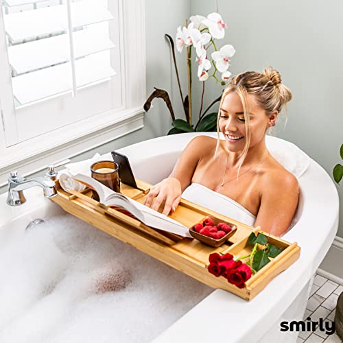 Expandable Bamboo Bathtub Tray D832