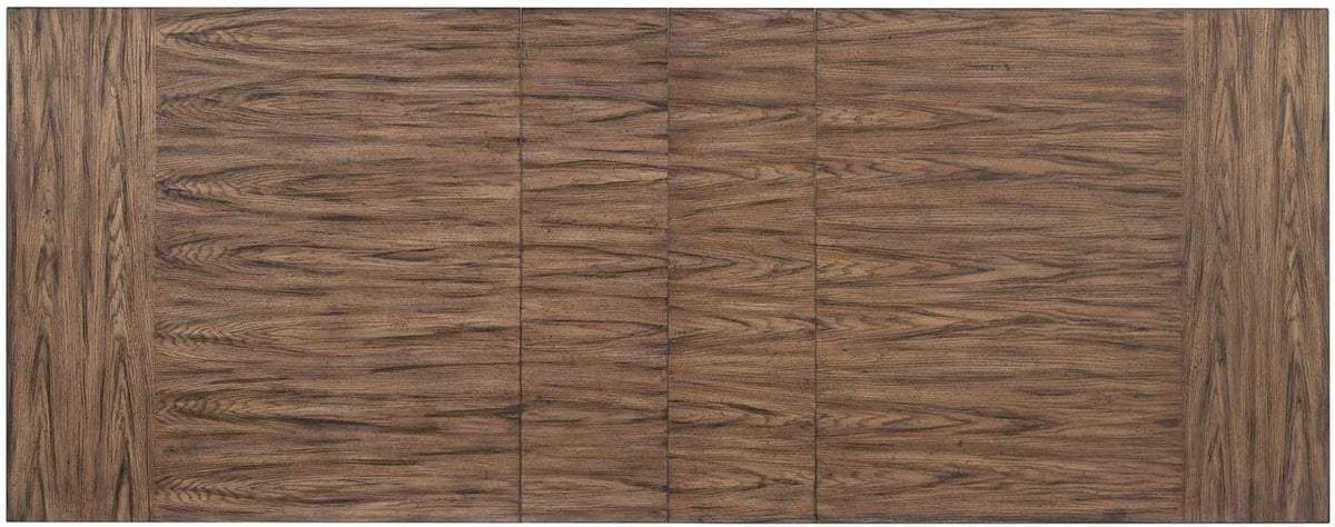 Rectangle Standard Height Dining Table, 42" D x 84" W x 30" H, Double Pedestal Base, Includes Two 12" Removable Extension Leaves G685320