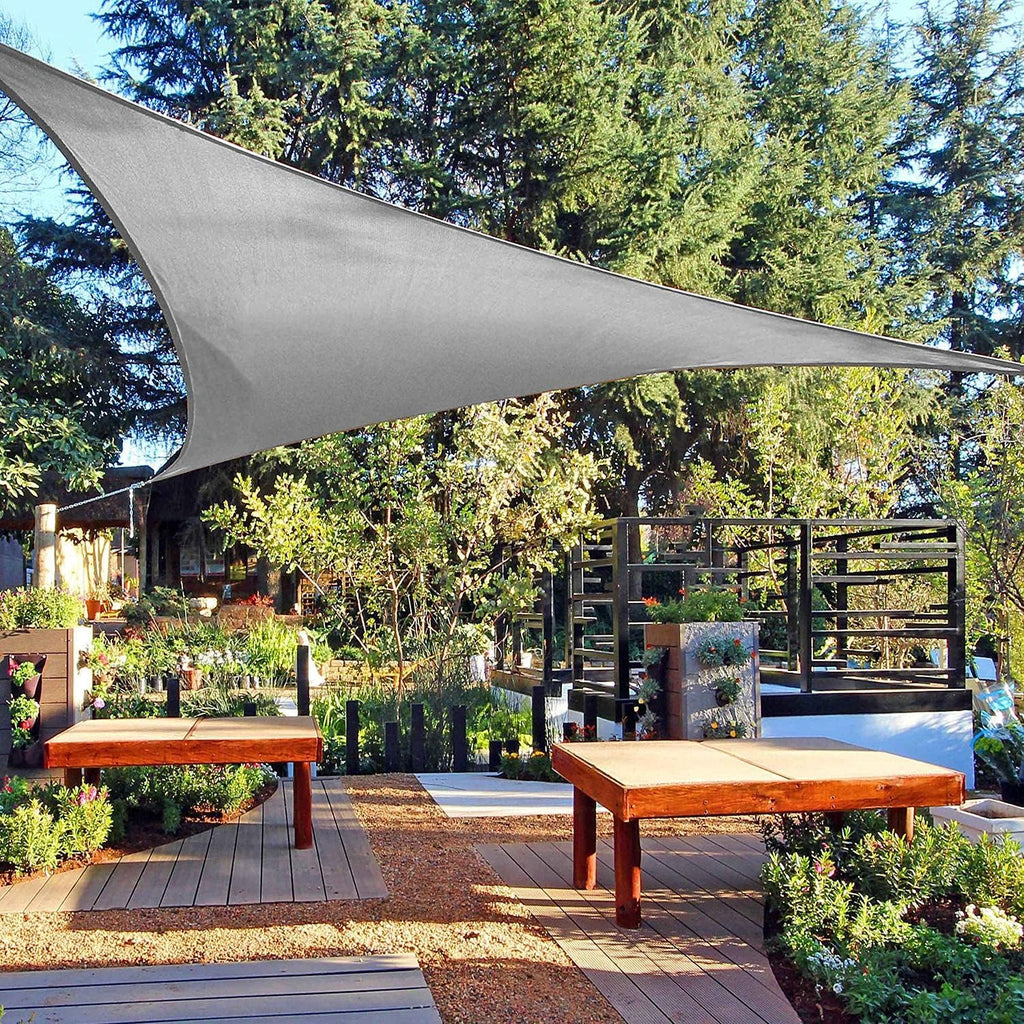 Rectangle Sun Shade Sail Canopy 16'X20' Permeable Shade Cloth J316