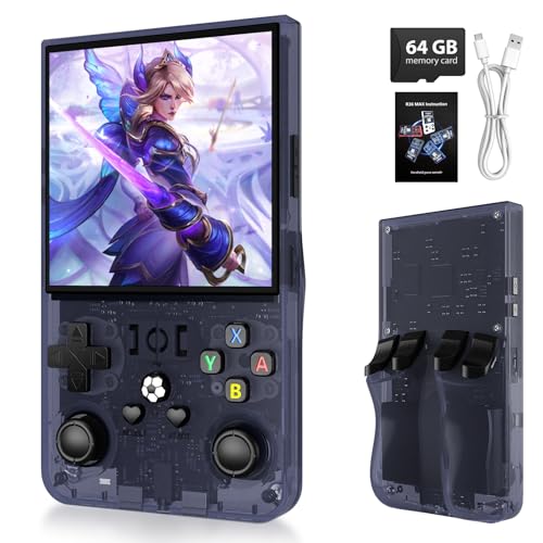 4.0 inch IPS Screen Handheld Retro Game Console (Transparent Gray) T85352