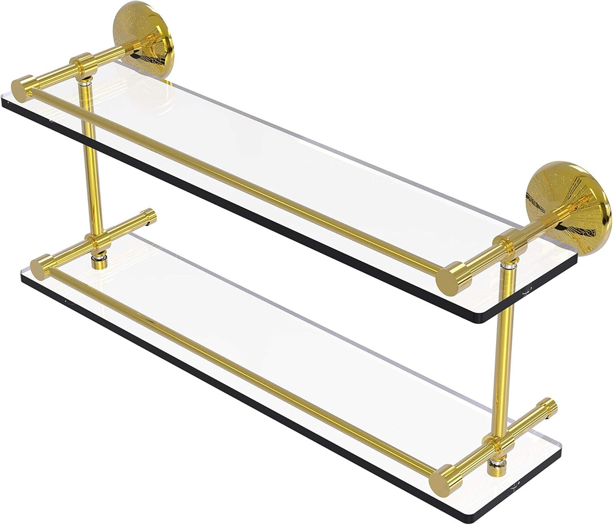 Satin Chrome Glass Shelf O25498