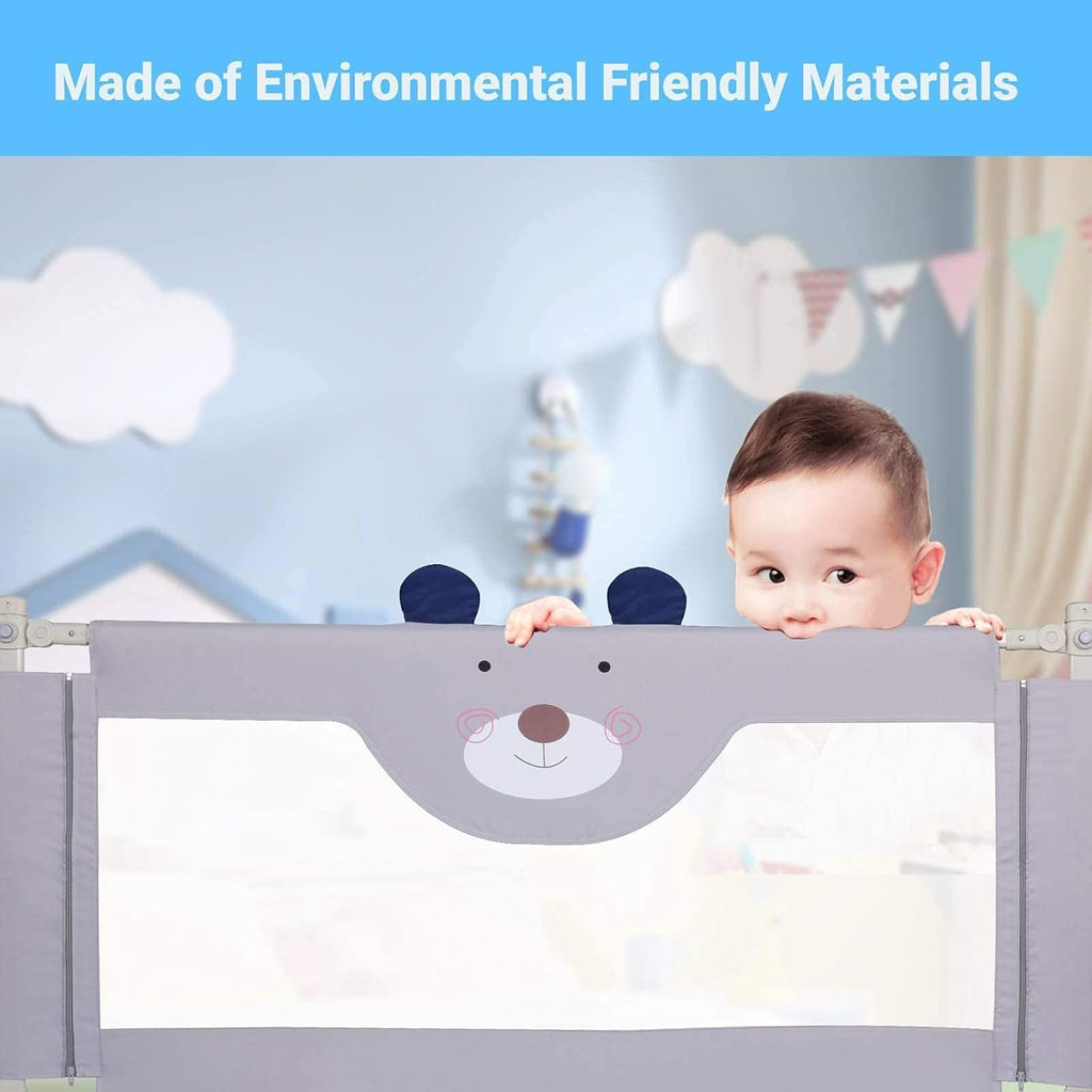 Toddler Bed Rail Extra Tall Collapsible Safety Guard D34019