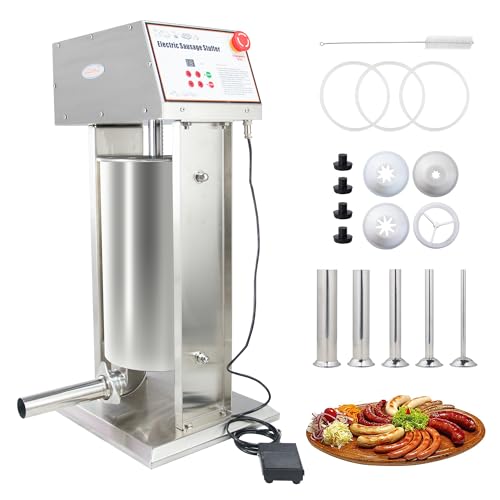 22LB Stainless Steel Electric Sausage Stuffer O751935