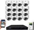 16 Channel 4K NVR 5MP Security Camera System with 4TB Hard Drive P6277