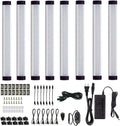 LED Under Cabinet Lighting Kit, Plug in Strip Lights with Dimmer Switch R918