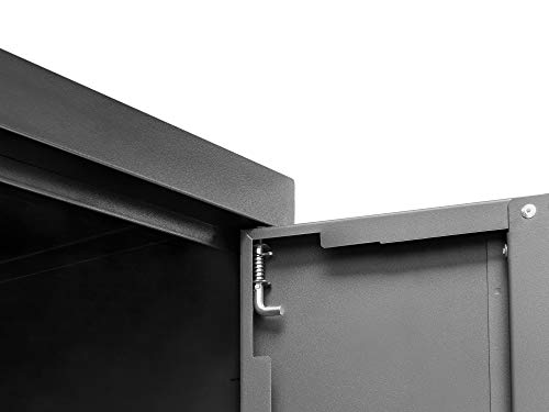 Gray 10 Piece Garage Cabinets D2515