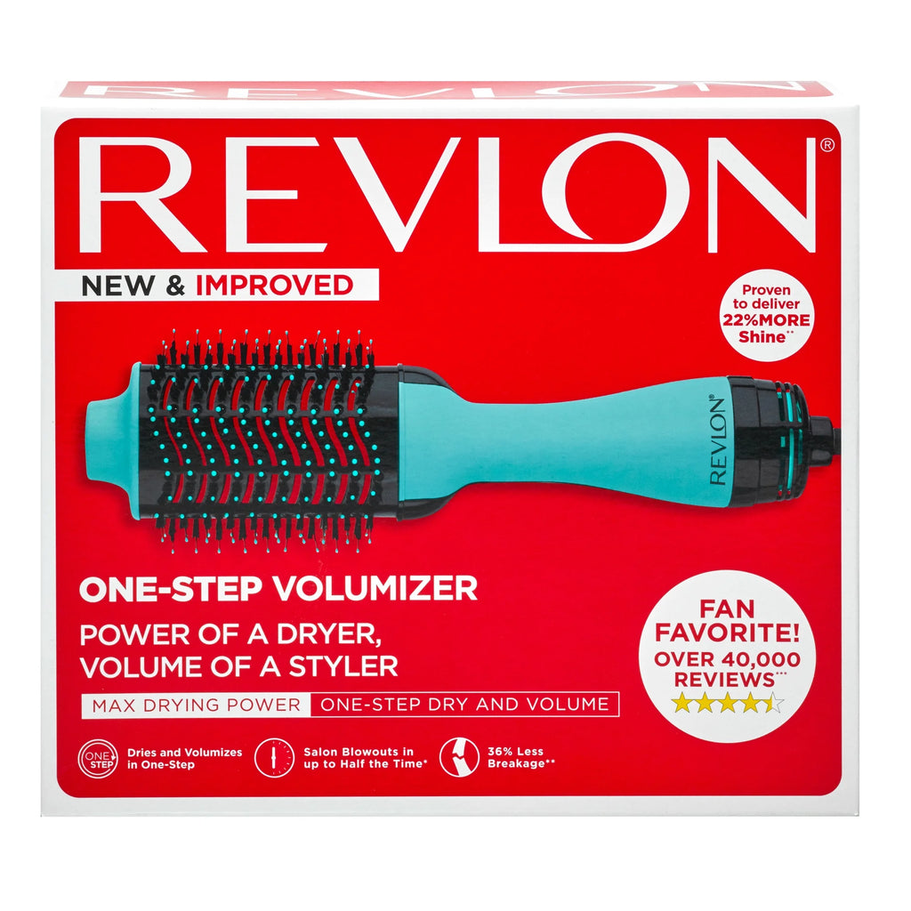 Mint Ceramic Hair Dryer and Hot Air Brush B9323